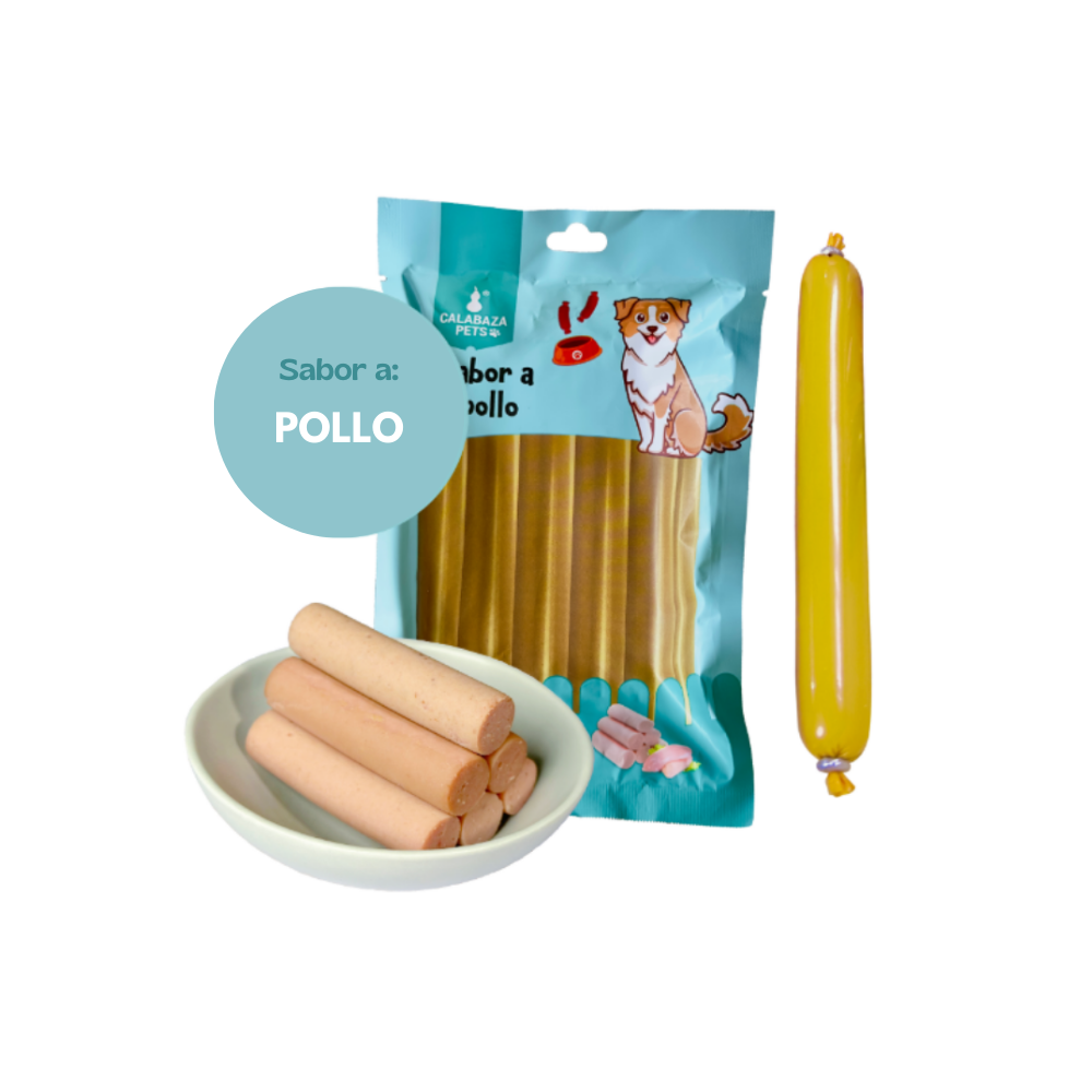 SALCHICHAS PERRO SABOR POLLO