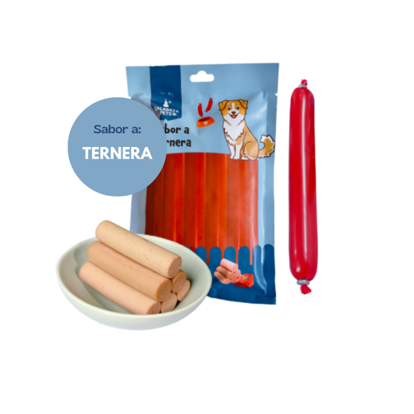 SALCHICHAS PERRO SABOR TERNERA