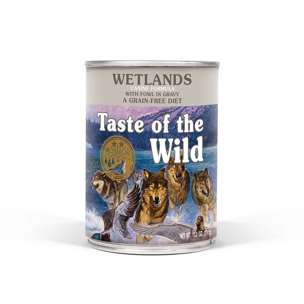 LATA TASTE OF THE WILD  WETLANDS (PATO ASADO) * 390 GR