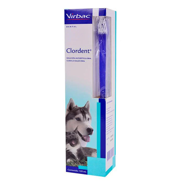 CLORDENT SOLUC ORAL FCO *120ML VIRBAC