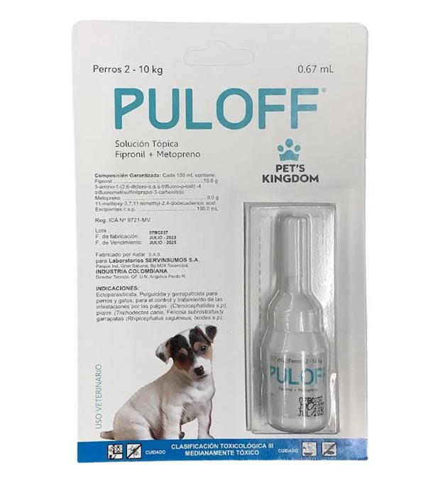 PULOFF *0.67ML (2-10KG)