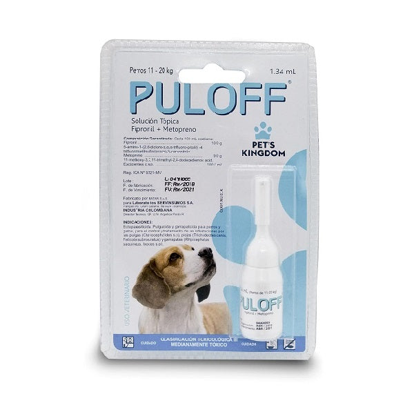 PULOFF *1.34 ML (11-20 KG) SERVINSUMOS